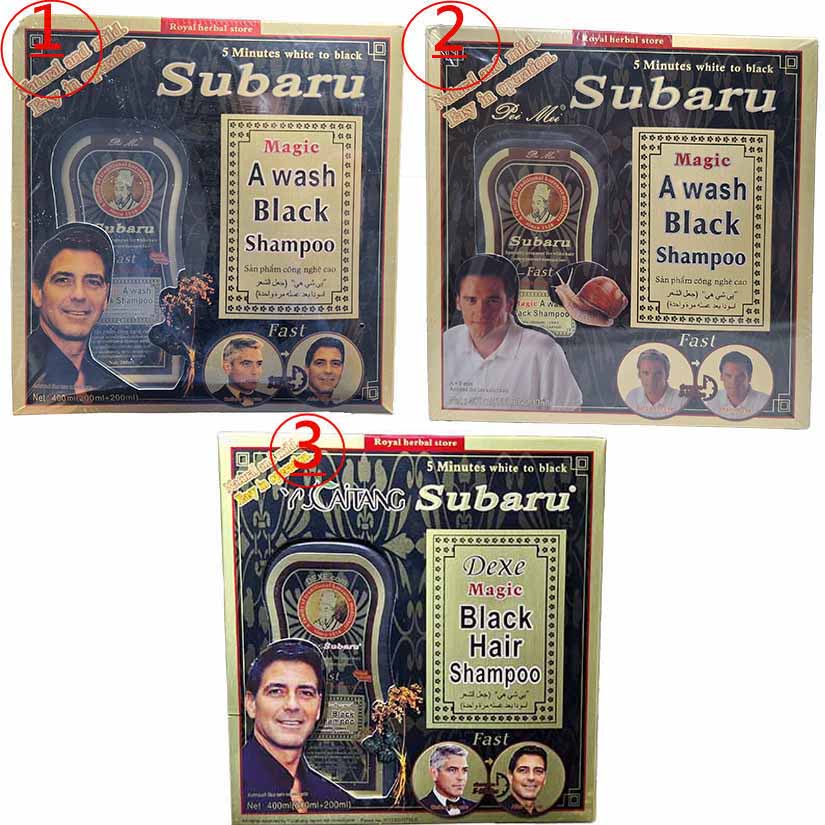 عکس شامپو سوبارو اصل و عکس شامپو سوبارو تقلبی
