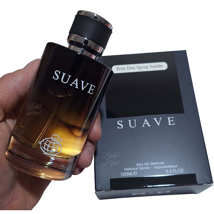 ادکلن ساواج SUAVE فرگرانس – رایحه مردانه خنک، تند و تلخ