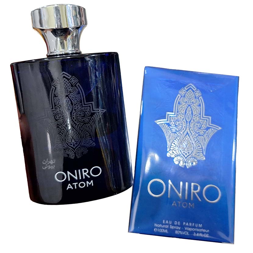ادکلن اونیرو اتم آبی اصل ONIRO ATOM – 100 میل فرگرانس